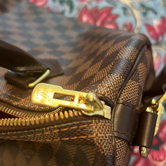 Loui Vuitton 30 Damier Ebene Speedy Bandolier. - Picture 9 of 16